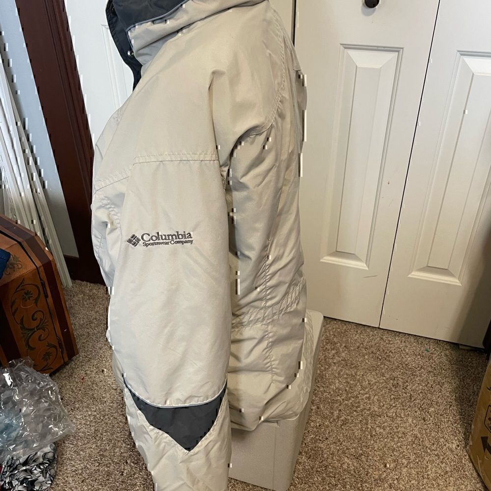 Columbia Interchange Core Beige Two Layer Winter Jacket - Picture 3 of 5
